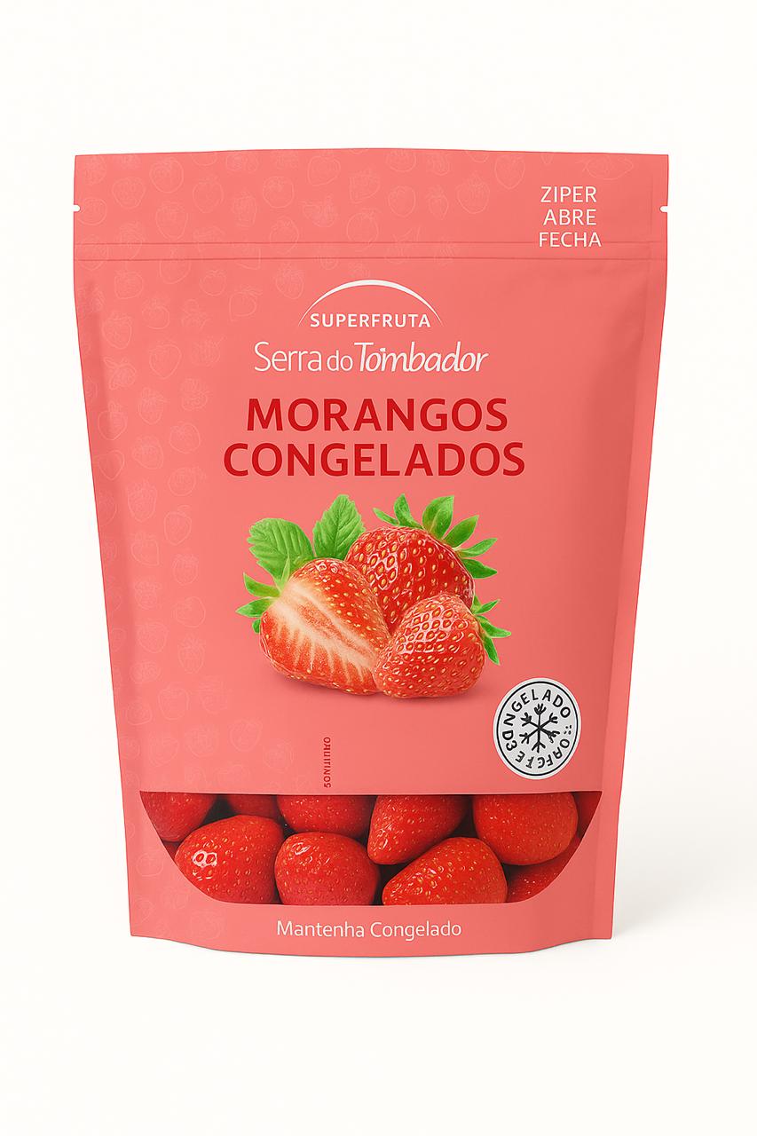 iqf de morangos congelados